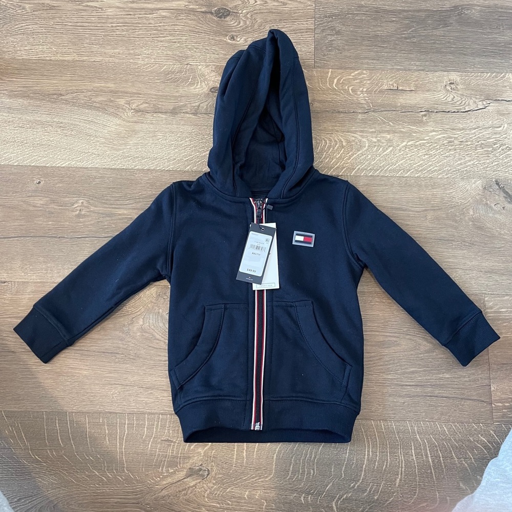 Brand New Toddlers boys Tommy Hilfiger hoodie.